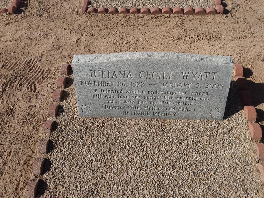 Wyatt, Juliana Cecile